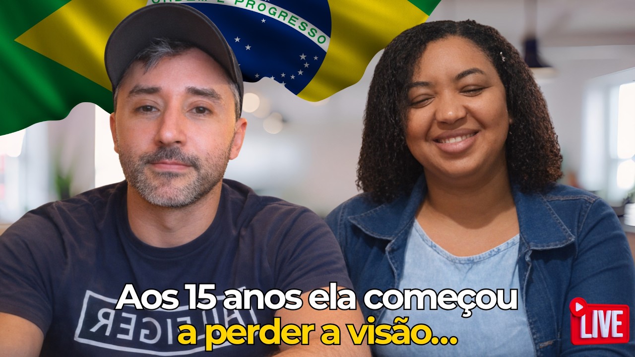 Ela nasceu com GLAUCOMA e começou a perder a visão aos 15 anos!