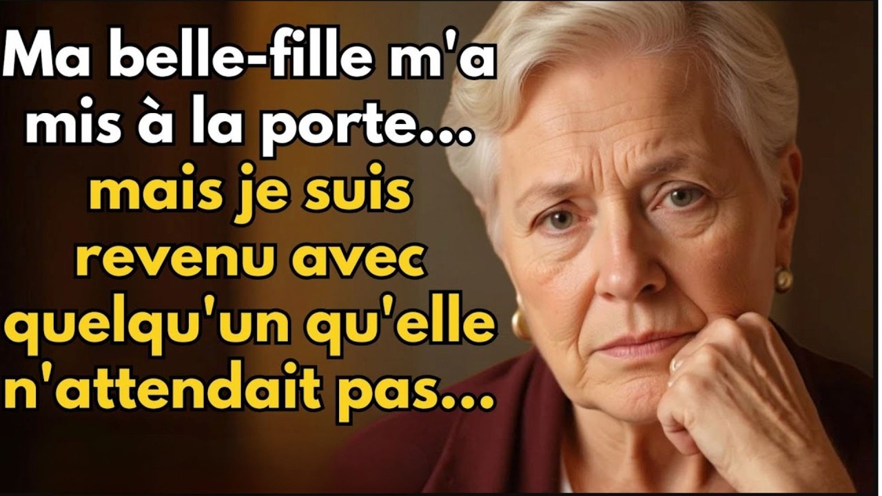 Histoire Vraie de Grand-mère à Antibes 👵💔 Ma belle-fille m’a brutalement mis à la porte… mais je
