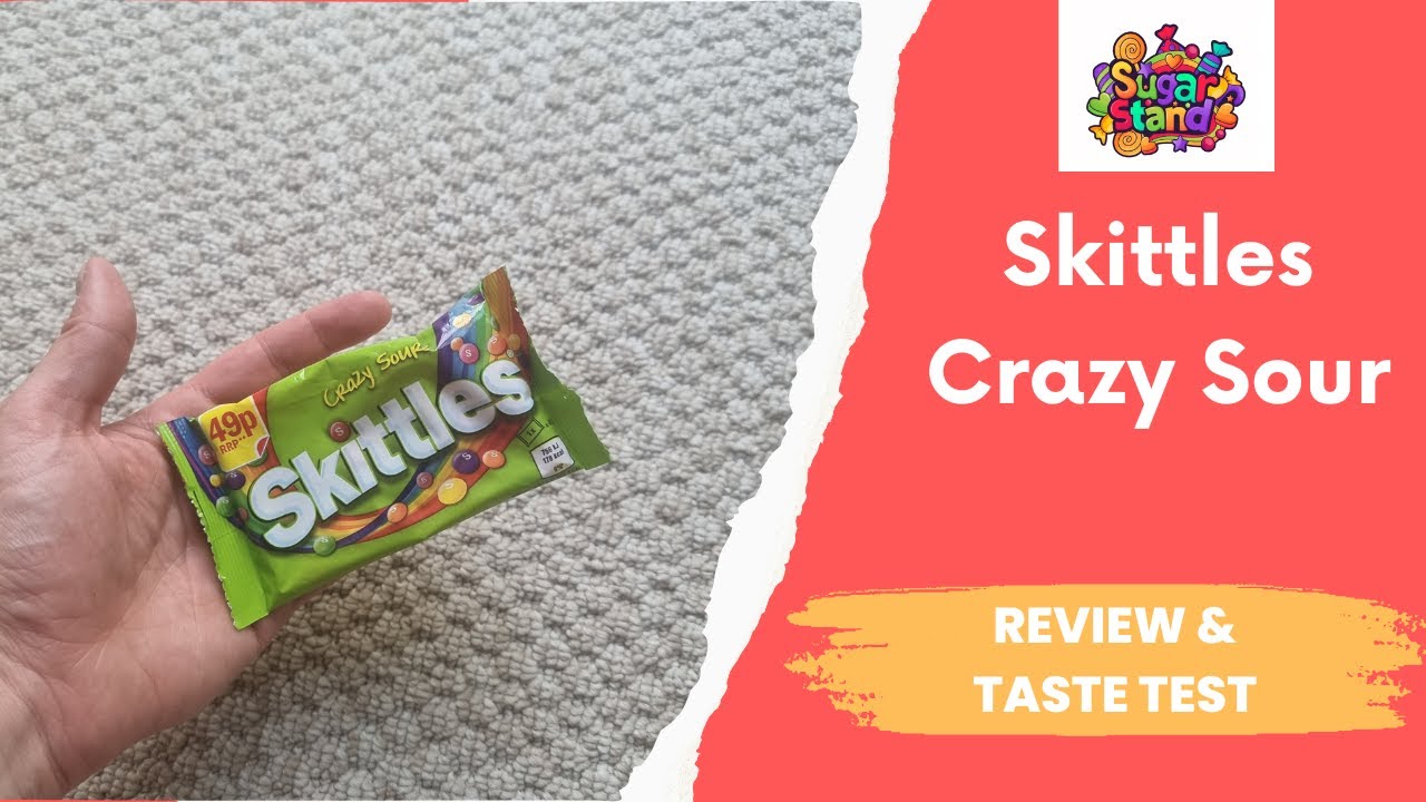 Crazy Sour Skittles Review & Taste Test!