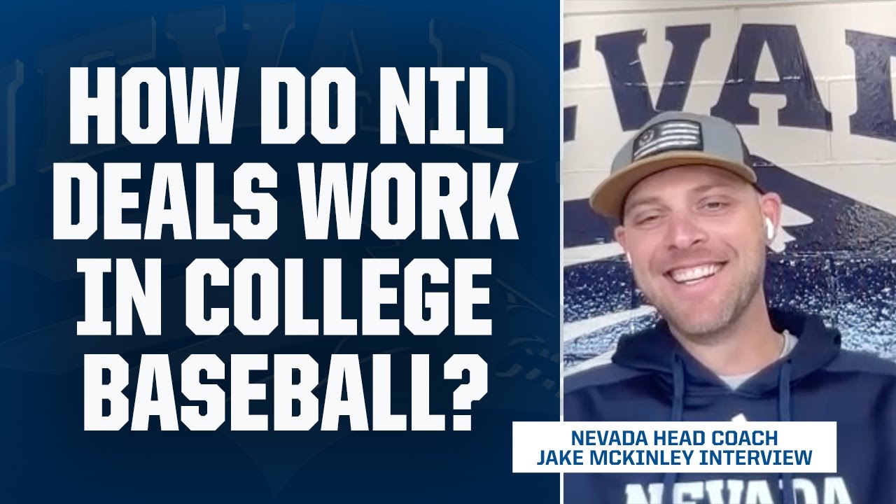 How NIL deals work in college baseball with Nevada HC Jake McKinley | WAKE and RAKE Baseball Podcast