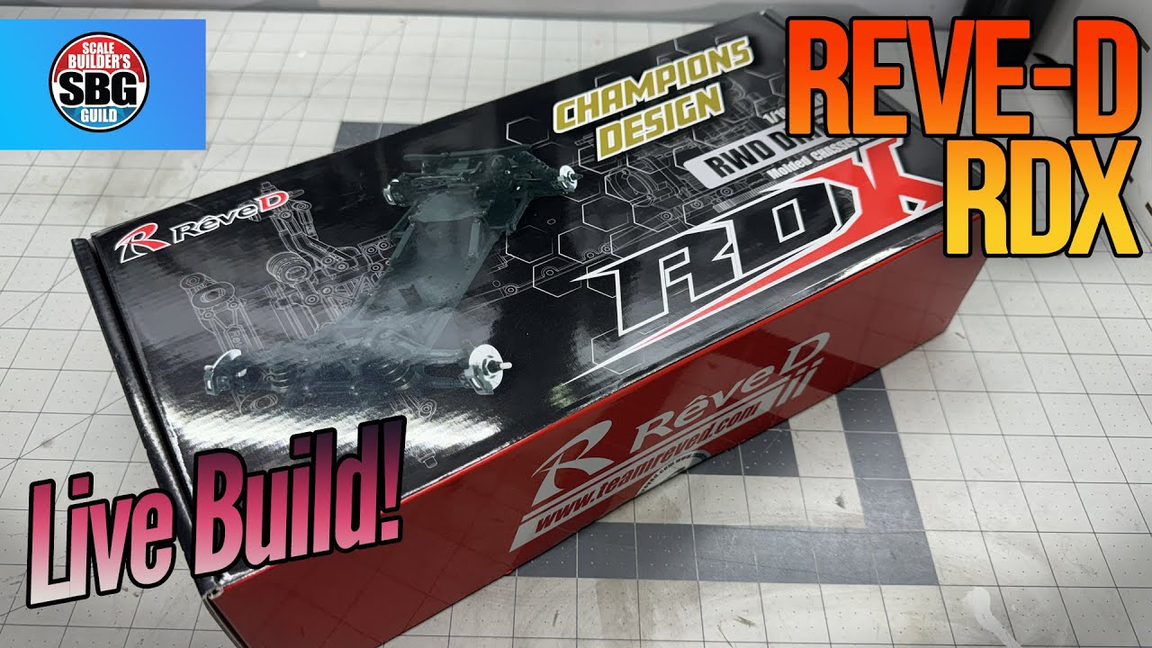 Reve-D RDX Drift Chassis Build - LIVE!