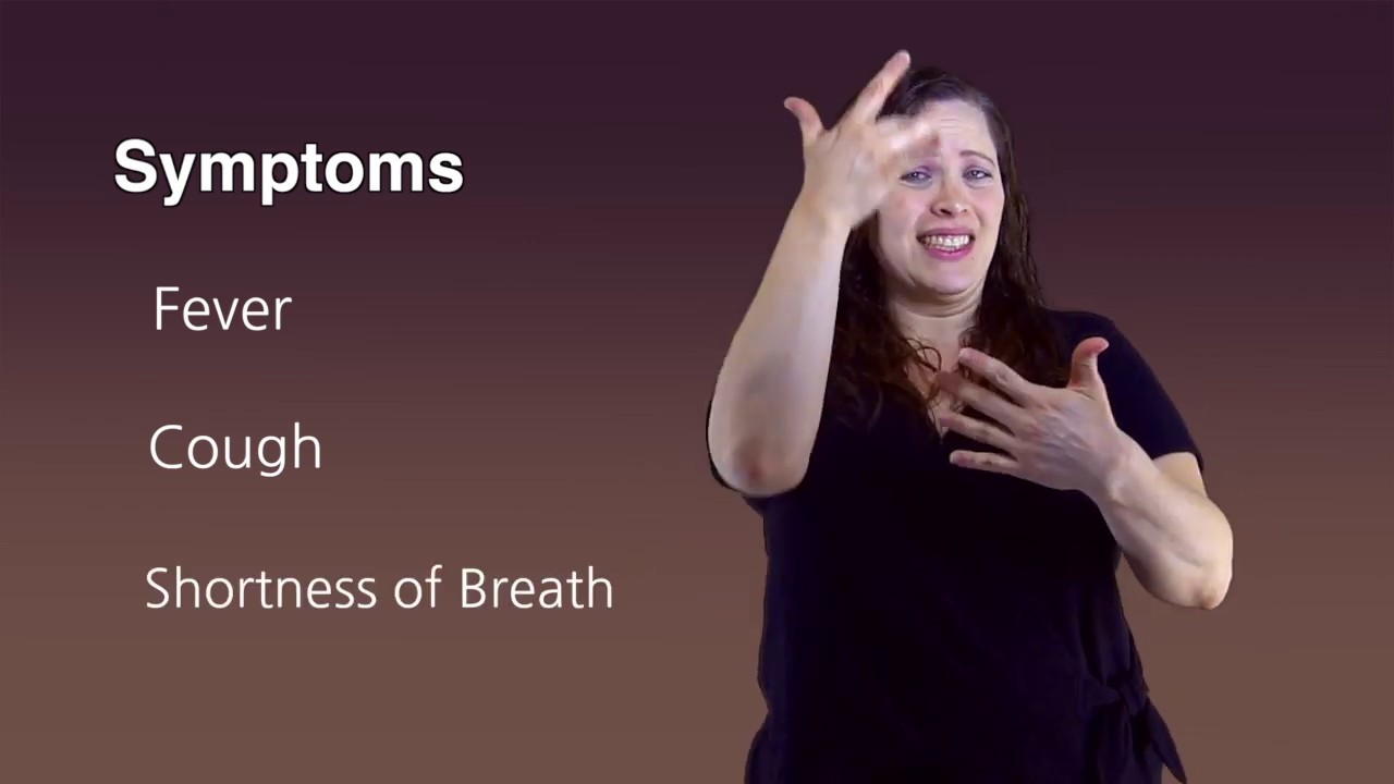 COVID-19 Information in American Sign Language (ASL)