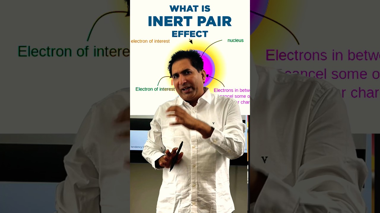 What is Inert Pair effect ? | Chemistry | #cksir #chemistry #online #shorts