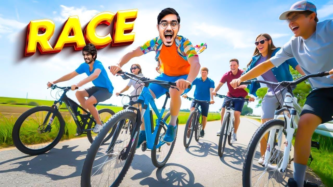 EXTREME BICYCLE RACE CHALLENGE   सबसे खतरनाक साइकिल रेस कौन जीतेगा Who Will Win