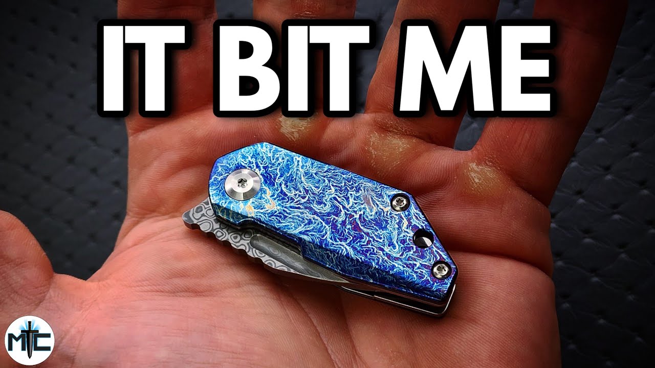RIGHT AFTER I SAID IT WAS DANGEROUS... It Cut Me - (Knife Unboxing)