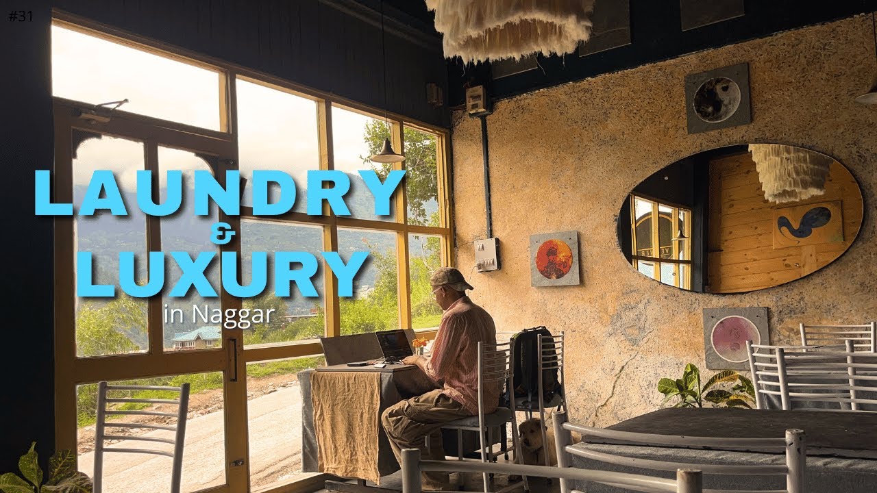 EP 36 | Found a fancy place to wash my clothes in the mountains | Naggar