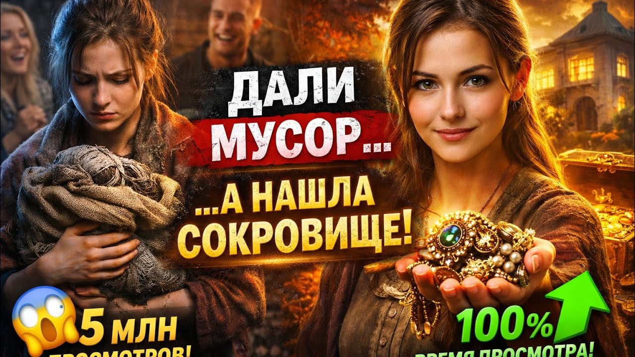 Ей дали «МУСОР», чтобы унизить… но в пряже она нашла НАСТОЯЩЕЕ СОКРОВИЩЕ 😱 Реальная история