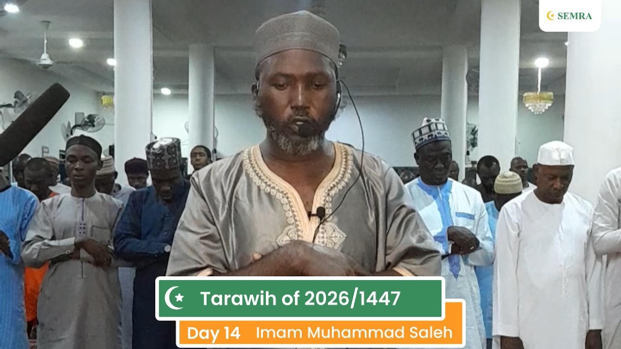 Day 14 Ramadan 1447 Taraweeh at Suncity Estate Mosque 2026/1447