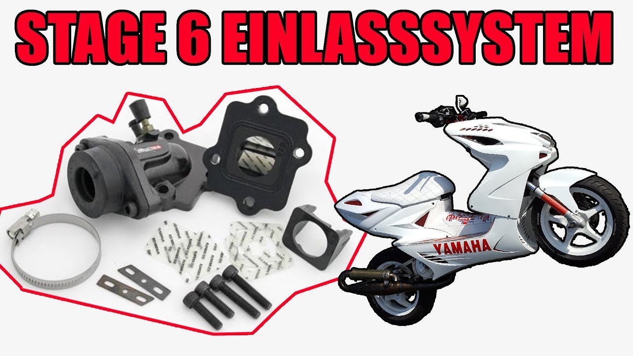 Stage 6 Einlasssystem MK2 | Montage | | Yamaha Aerox / AngelRox