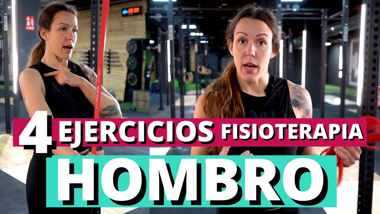 DOLOR Y TENDINITIS HOMBRO + 4 Ejercicios de Rehabilitación | FISIOTERAPIA ATLETAS CROSSFIT