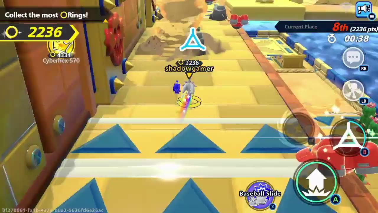 playing sonic