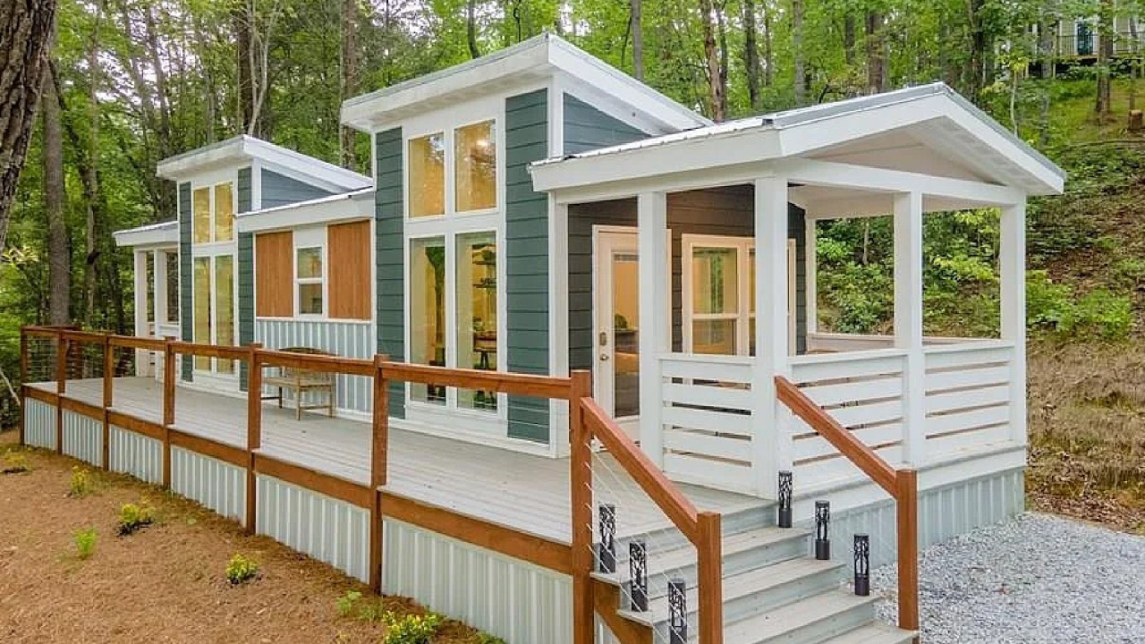 Снижение цены на 10 000 долларов! Продается невероятно красивый дом на колесах | Великолепный дом...