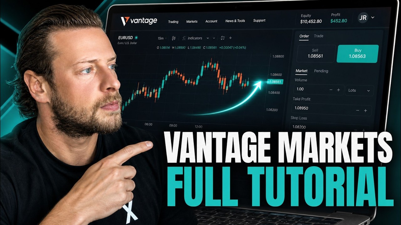 Vantage Markets: A Simple Guide to Your First Trade!