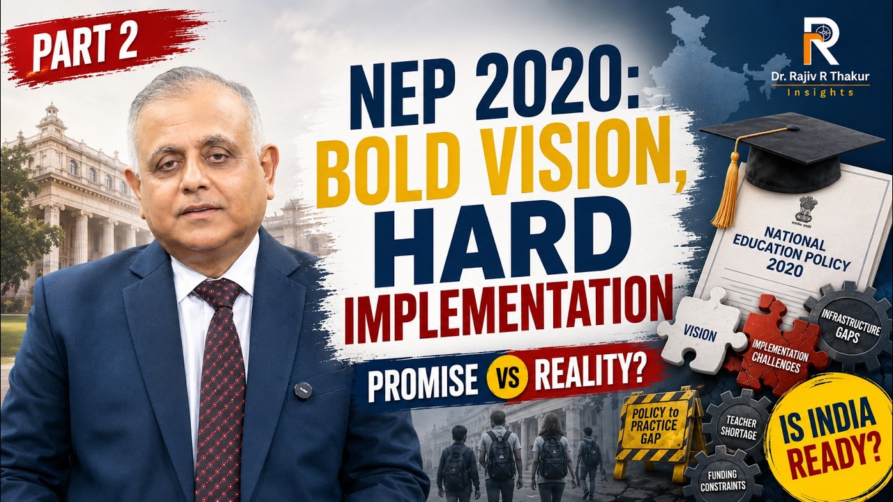 NEP 2020: Bold Vision, Hard Implementation | Challenges Facing India's Education Reform