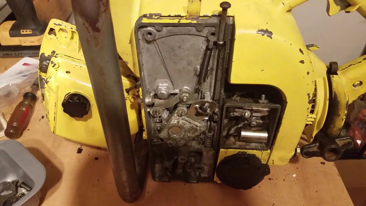 McCulloch mac 35a rebuild part 2
