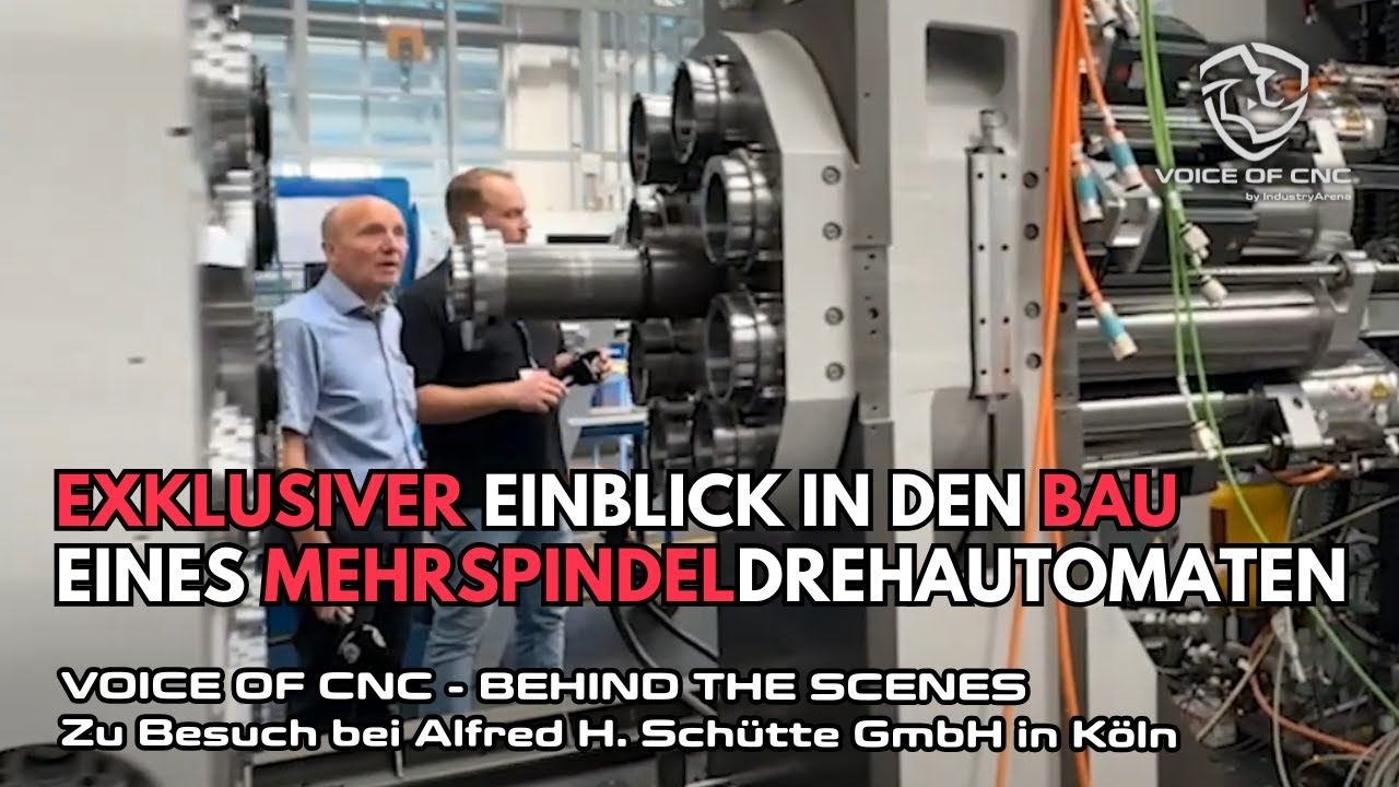 Exklusiver Rundgang bei Schuette: Vom Maschinenbett zum Mehrspindler