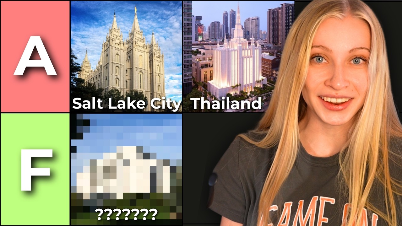 I Ranked Every LDS Temple (Tier List)