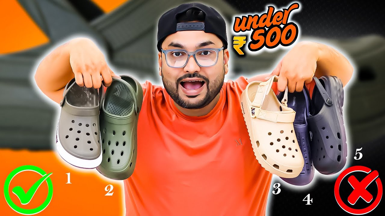 Took 5 Brand Clogs under 500. Sirf 2 Superhit ✅ Baki 3 Bilkul Bekaar❌