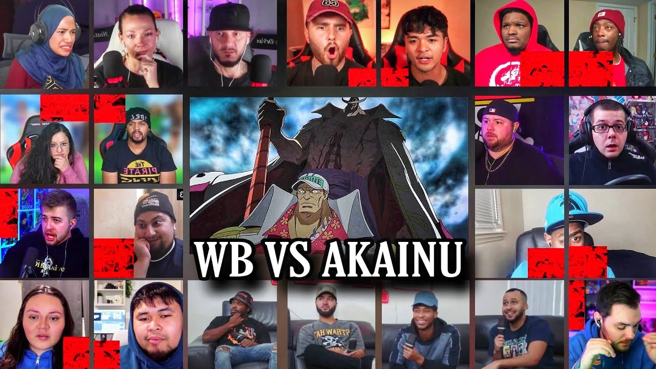 Whitebeard VS Akainu Reaction Mashup | One Piece Episode 484
