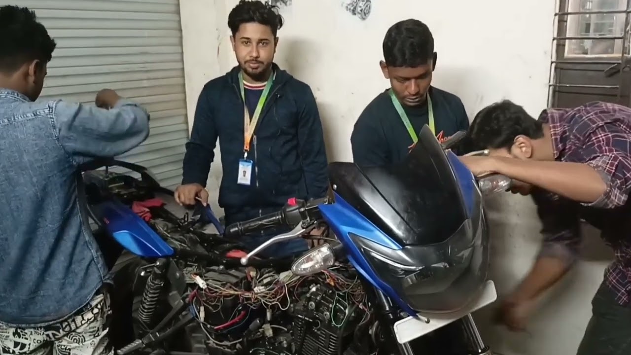 Motor  bike mechanic training