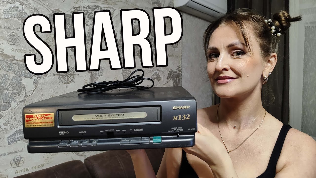 Checking the Sharp VC-M132 Video Cassette Player