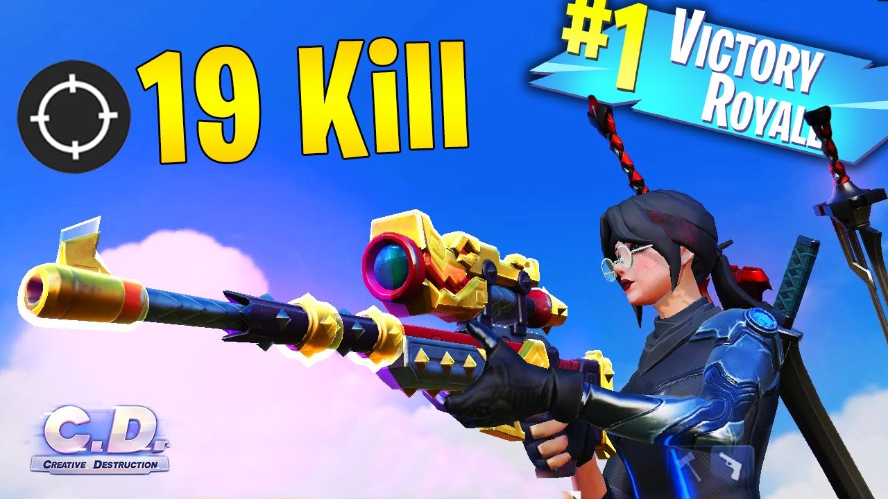 19 Kill Solo win - Creative Destruction