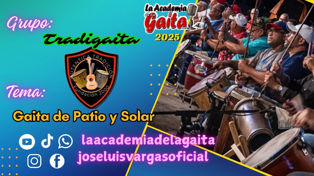 TRADIGAITA - GAITA DE PATIO Y SOLAR