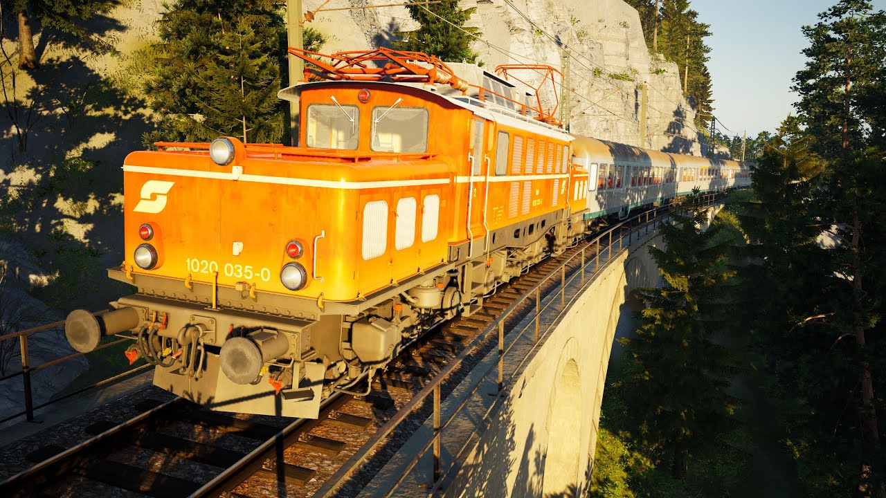 Keep rolling 🚆 Train Sim World 6 ÖBB 1020 krokodil Mittenwaldbahn 2025.12.20.