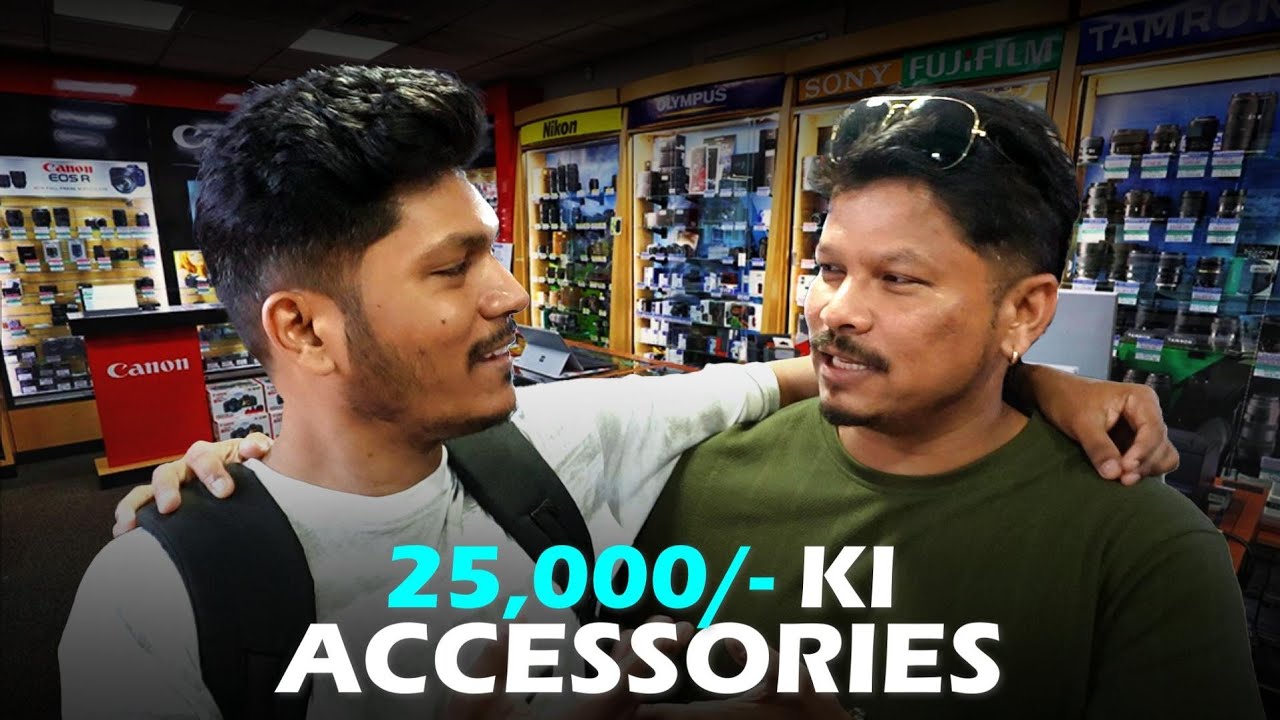 Shopping Ka Vlog | Sony Camera Accessories Kharedi Ki |