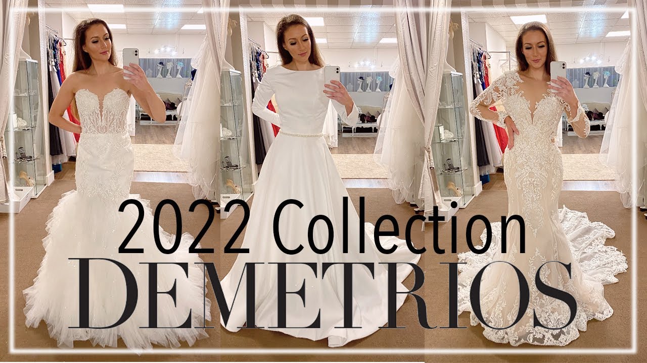 Demetrios 2022 Bridal Collection | Wedding Dress Try On at The Dressworx
