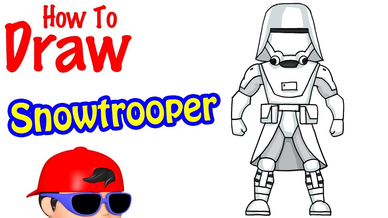 How to Draw a Snowtrooper