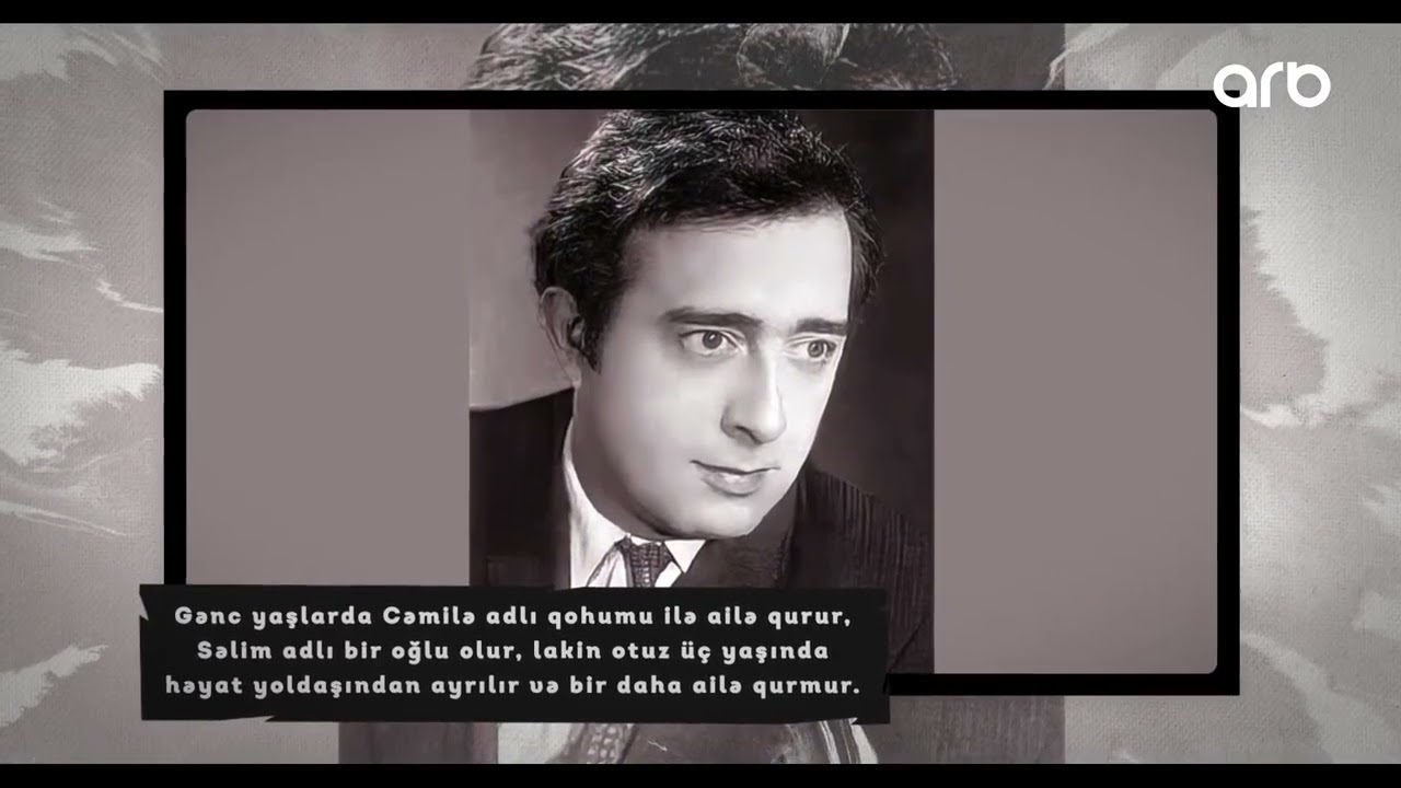 Bu gün Azərbaycanın əməkdar artisti, kino və teatr aktyoru Hamlet Qurbanovun doğum günüdür