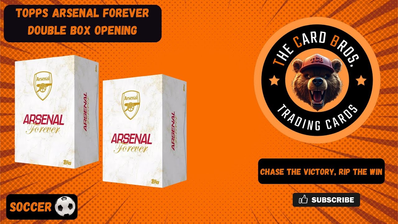 Topps Arsenal Forever — открытие двойной коробки — 6 авто