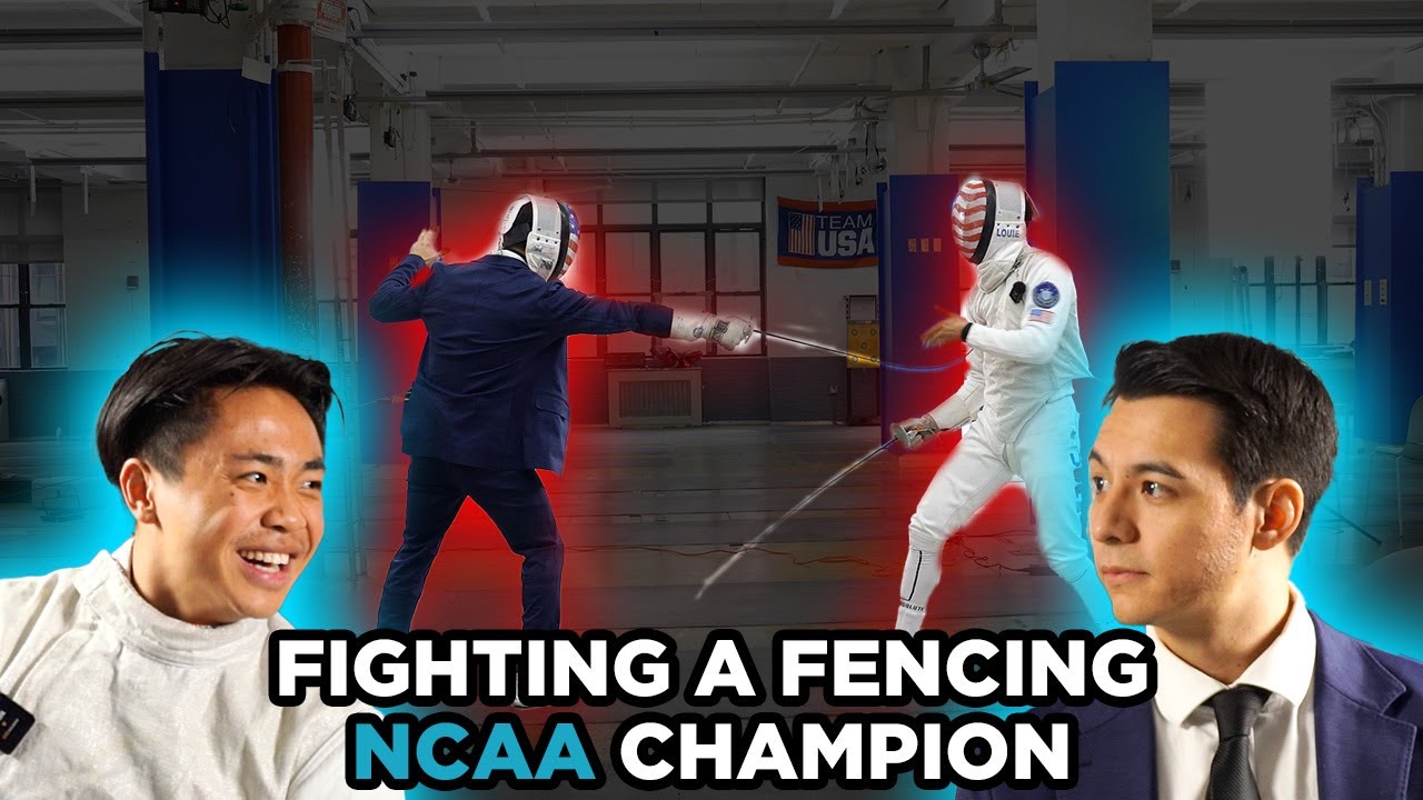 I fought a NCAA Fencing Champion - Man on the Mat