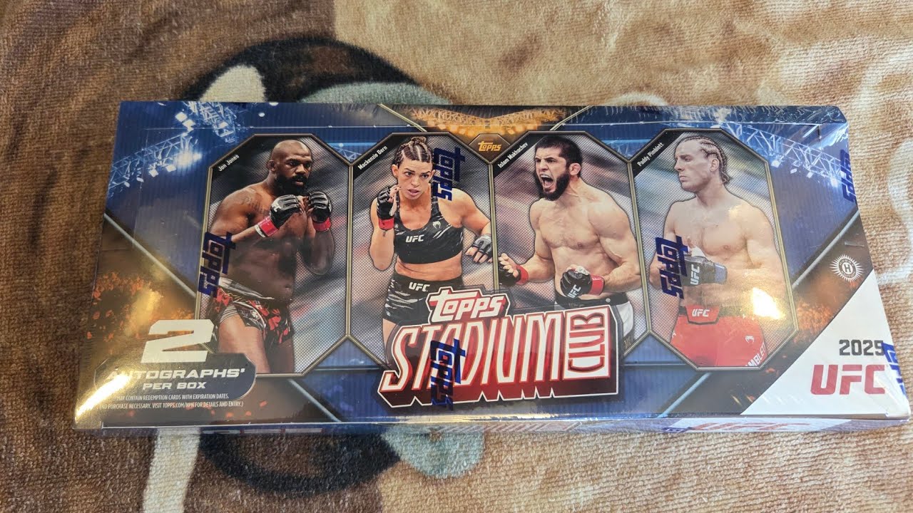 Битва коллекционных коробок Topps Stadium Club 2025 с карточками Winston's Rips, часть 1.