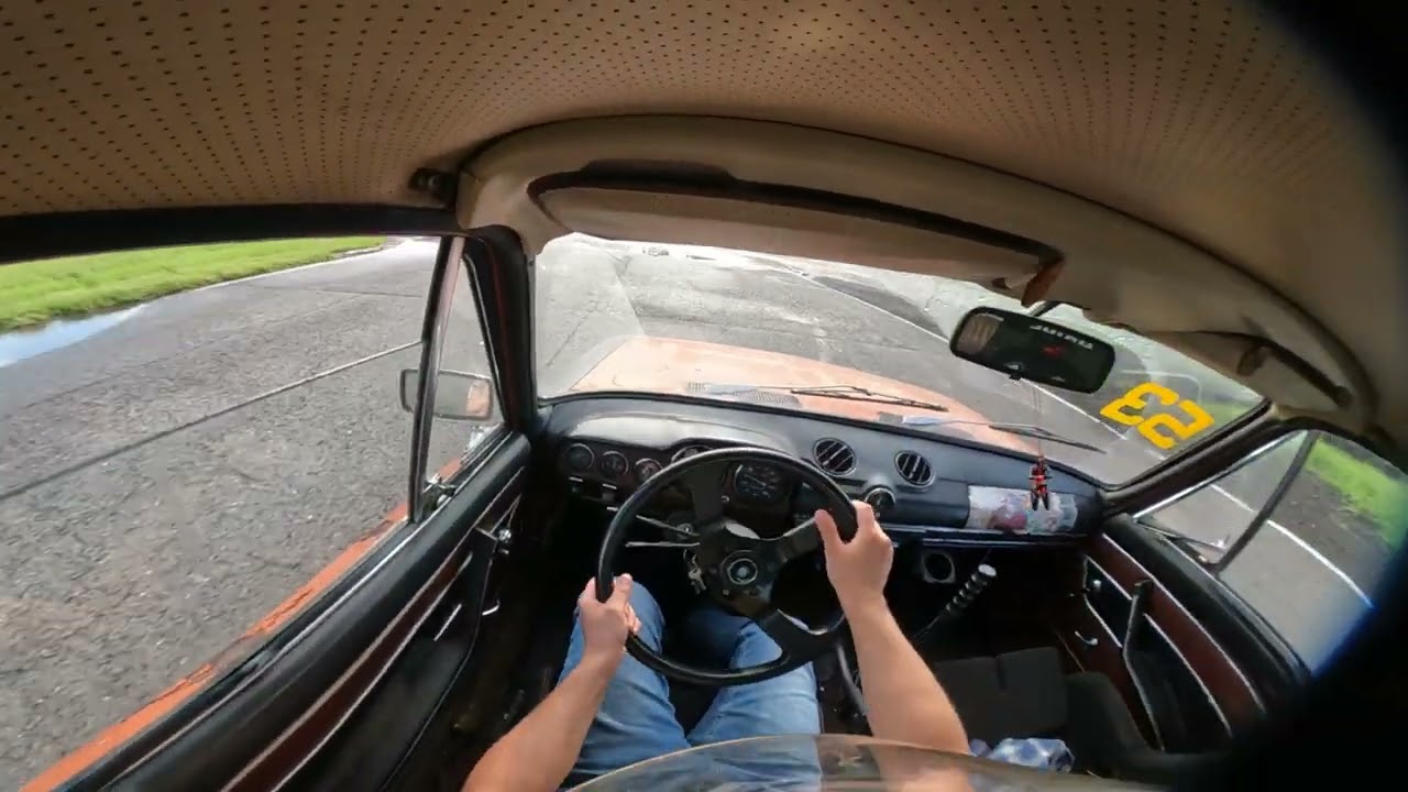 Red ring drift session dry-wet Lada 2103 1500S / Красное кольцо дрифт сессия сухо-мокро