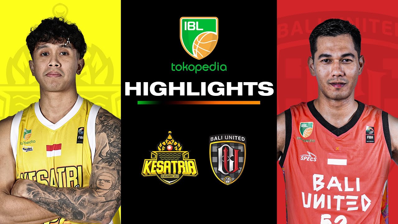 Highlight: Bali United Basketball Club vs Kesatria Bengawan Solo | 4 May 2024 | IBL Tokopedia 2024