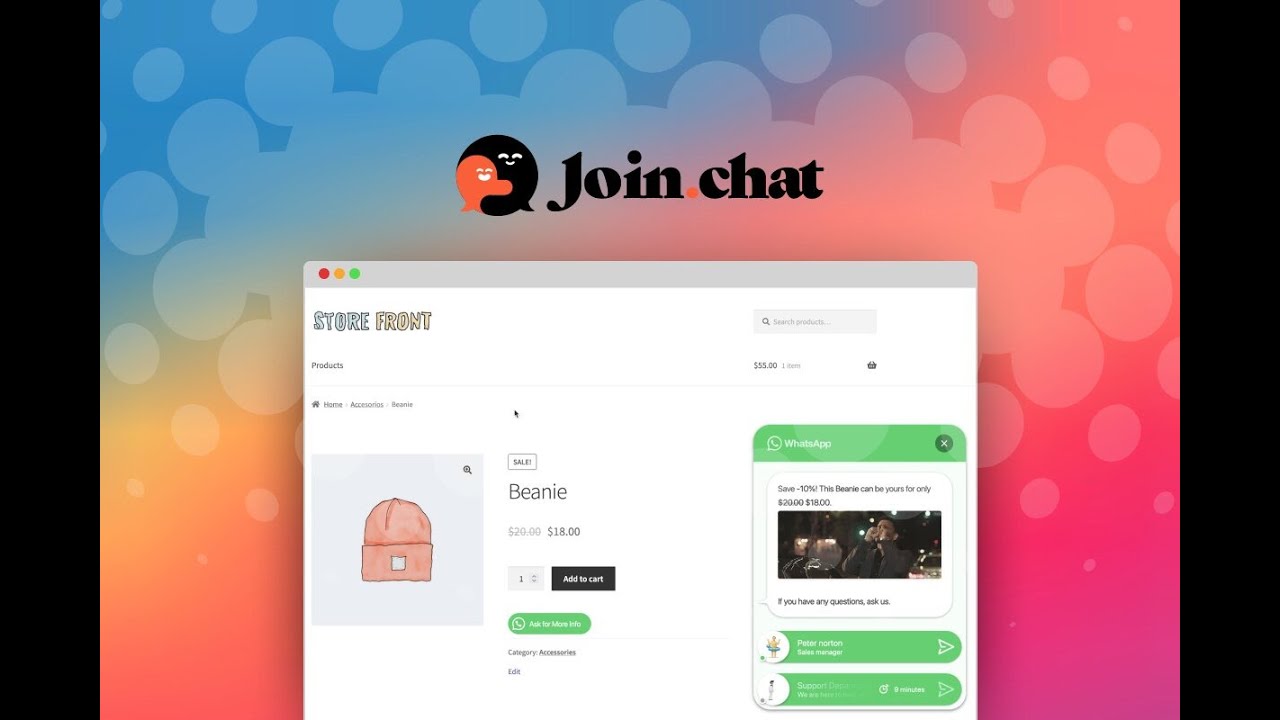 Joinchat Lifetime Deal $39 - The best WordPress plugin for WhatsApp | Joinchat Review And Demo