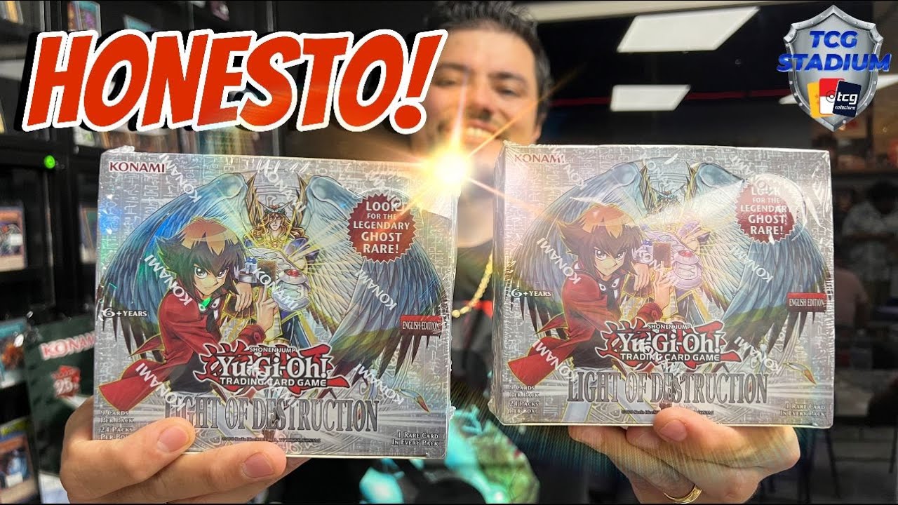 KONAMI! BIEN HECHO! LIGHT OF DESTRUCTION! YUGIOH!