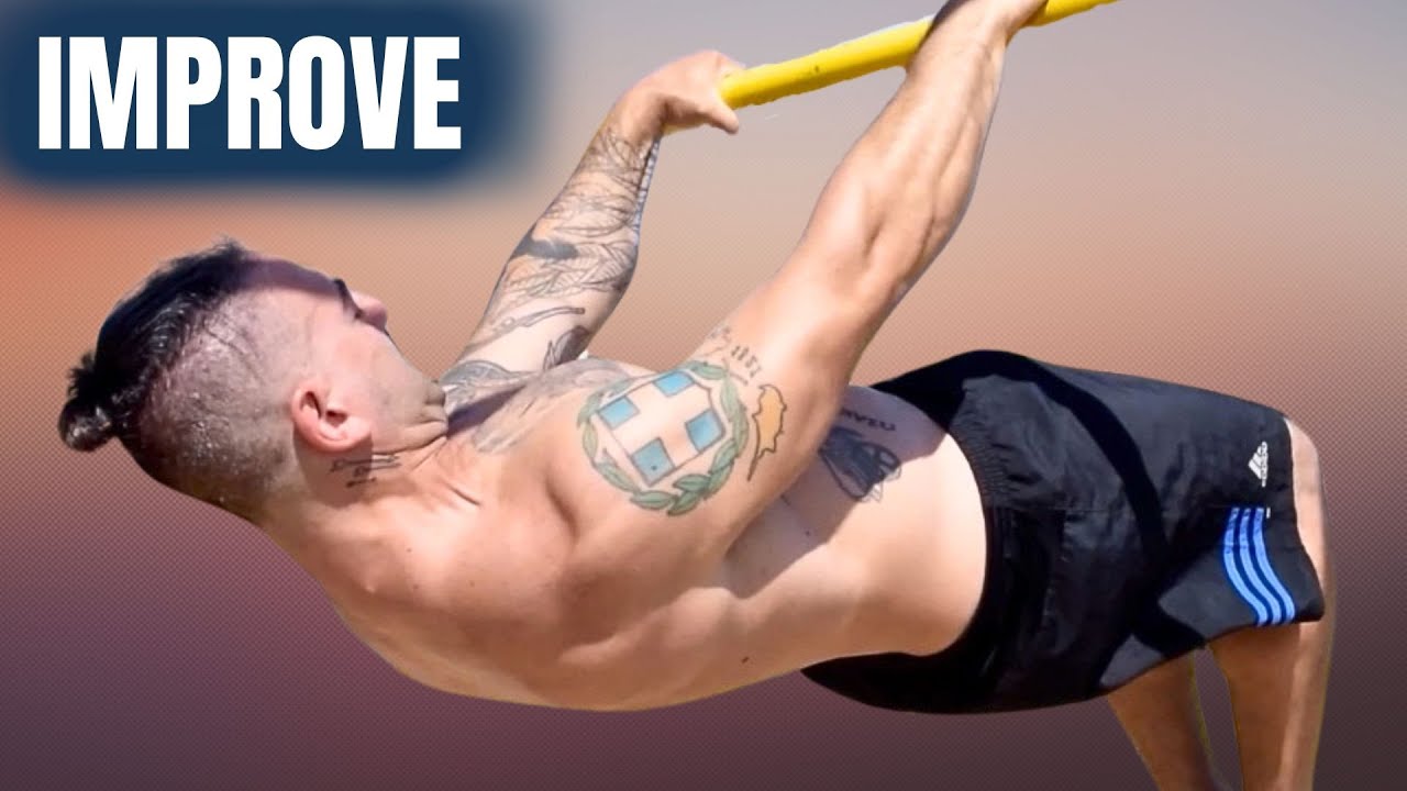How To Strengthen Your BACK For A Strong FRONT LEVER!