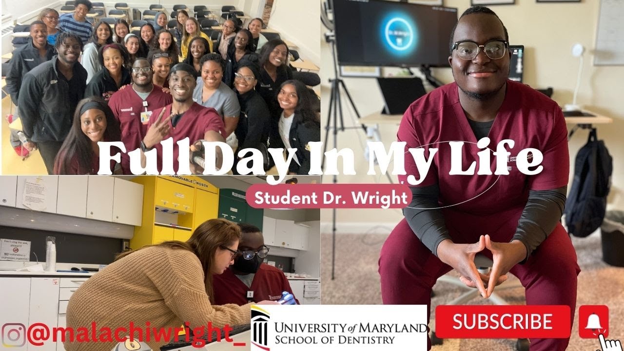 Full Day in My Life: D1 University Of Maryland School of Dentistry