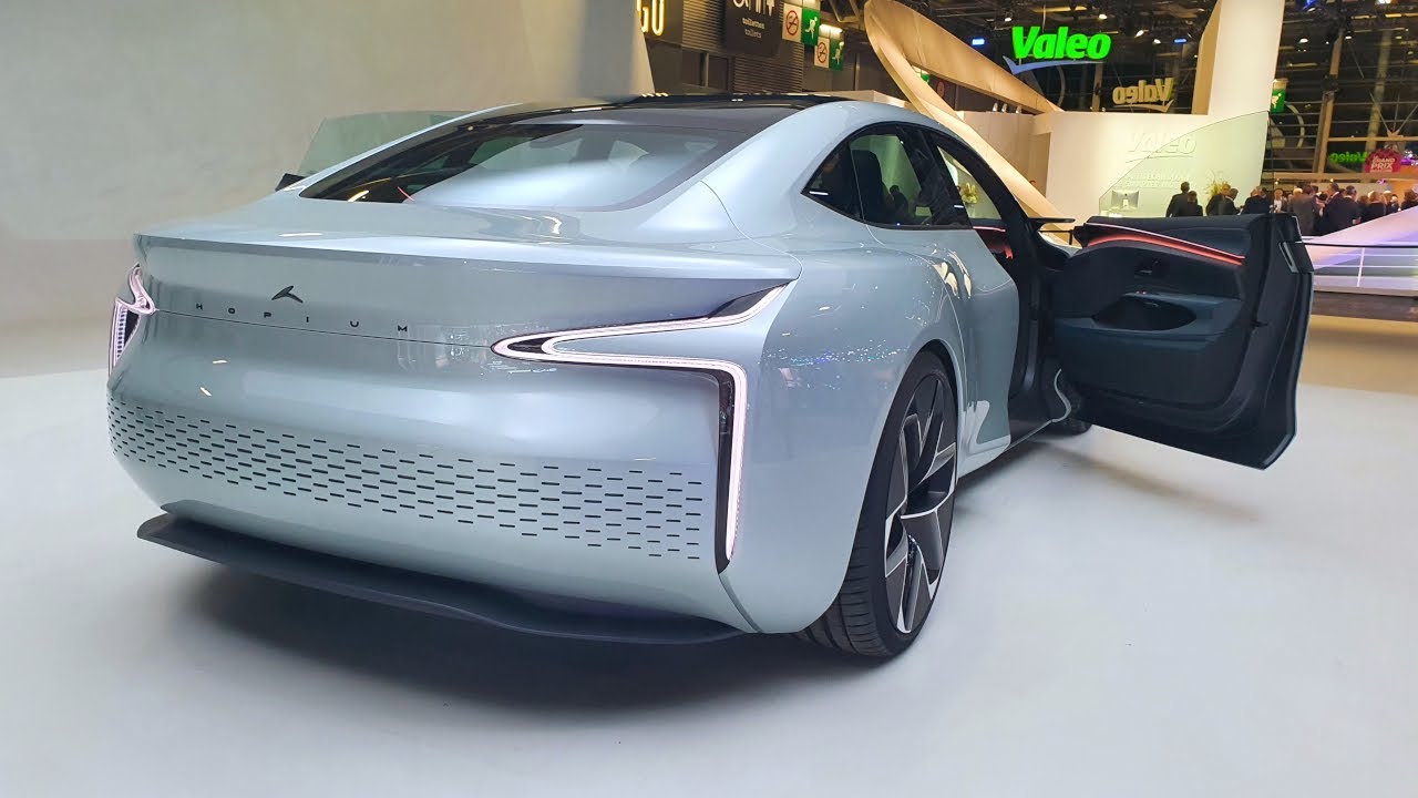 Hopium Machina Hydrogen EV 493HP 1000km Range refuel in 3 min