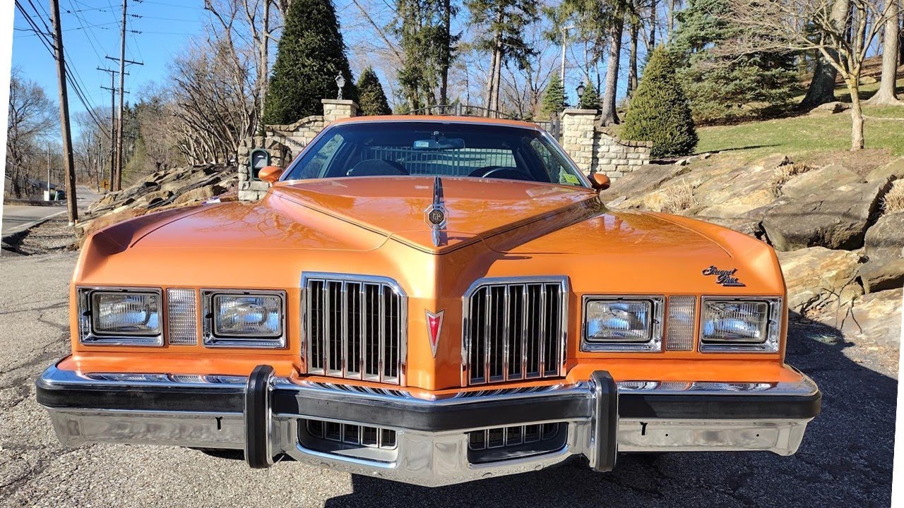 Last of The Large Pontiac Personal Luxury Coupes:  The 1977 Pontiac Grand Prix SJ