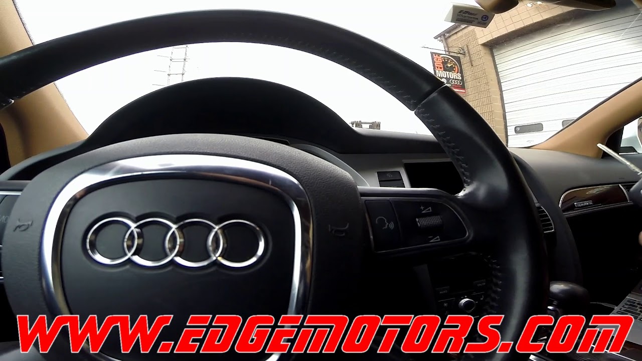 Замена аудиоусилителя Audi A6 C6 своими руками от Edge Motors