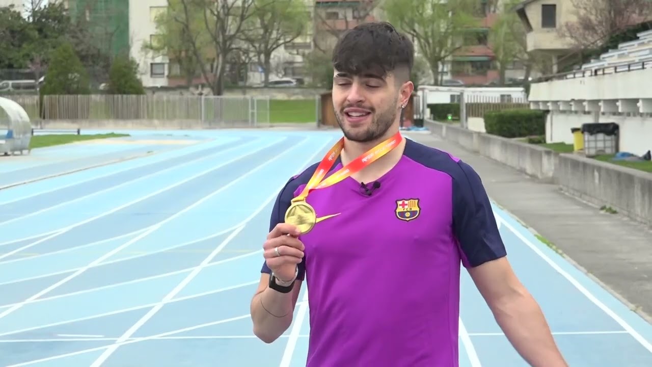 MARKEL FERNÁNDEZ, CAMPEÓN DE ESPAÑA EN 400 METROS: 