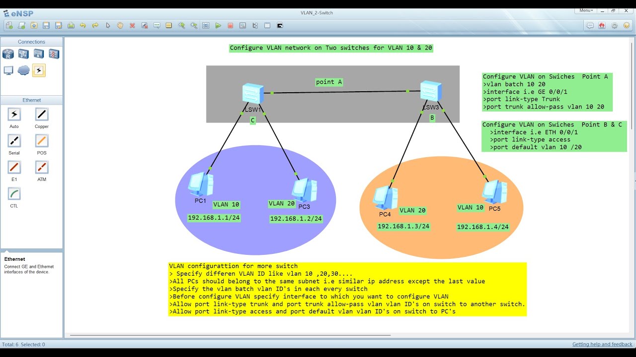 🔥 Configure VLANs on Huawei eNSP Like a Pro | Step-by-Step VLAN Tutorial for Beginners!