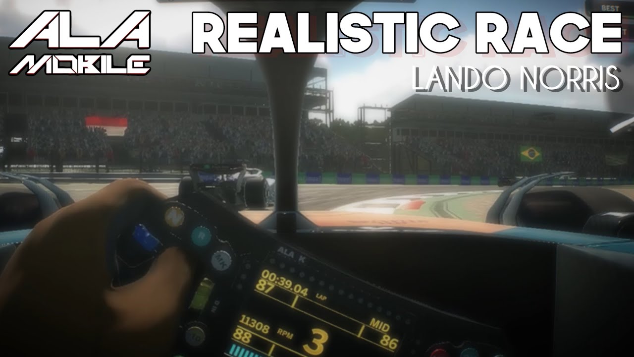 Lando Norris Ultra Immersive Gameplay ALA MOBILE PC 2025 No Assists