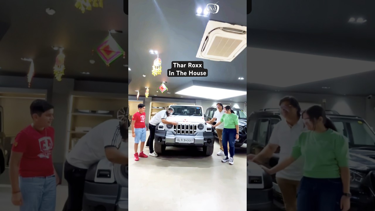 Thar Roxx Delivery | Mahindra Thar Roxx petrol automatic | Thar Roxx 2025 #shorts #ytshorts