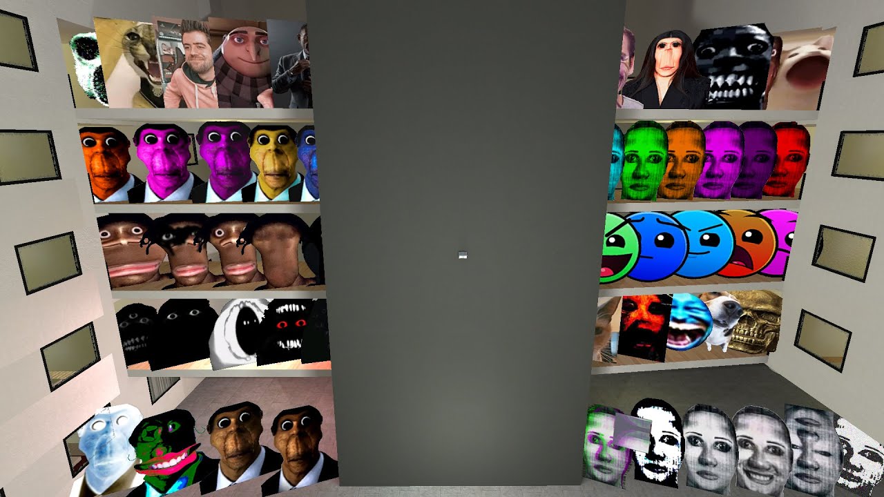 Nico's, Obunga, Ultimate Nextbots Pack, Juandale Pringle, Selene Family, Angry Munci in GMOD