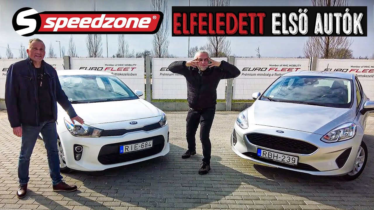 Elfeledett első autók: Kia Rio, Ford Fiesta - Speedzone használtteszt